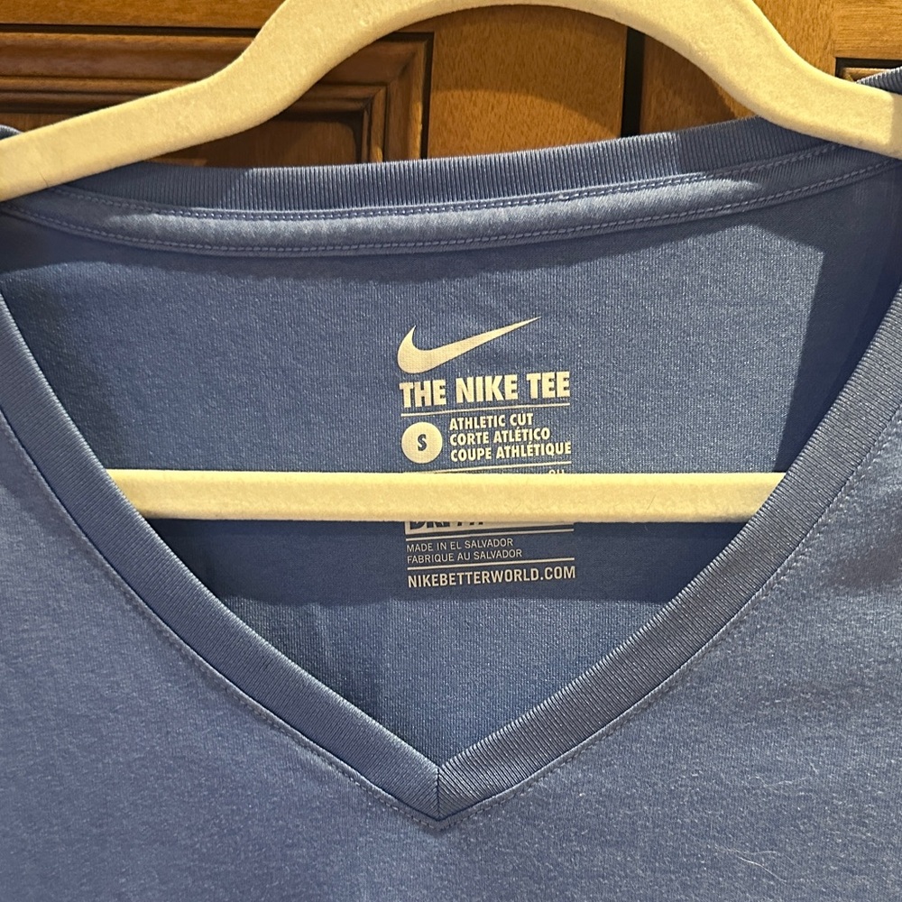 Nike Classic Blue V-Neck Tee